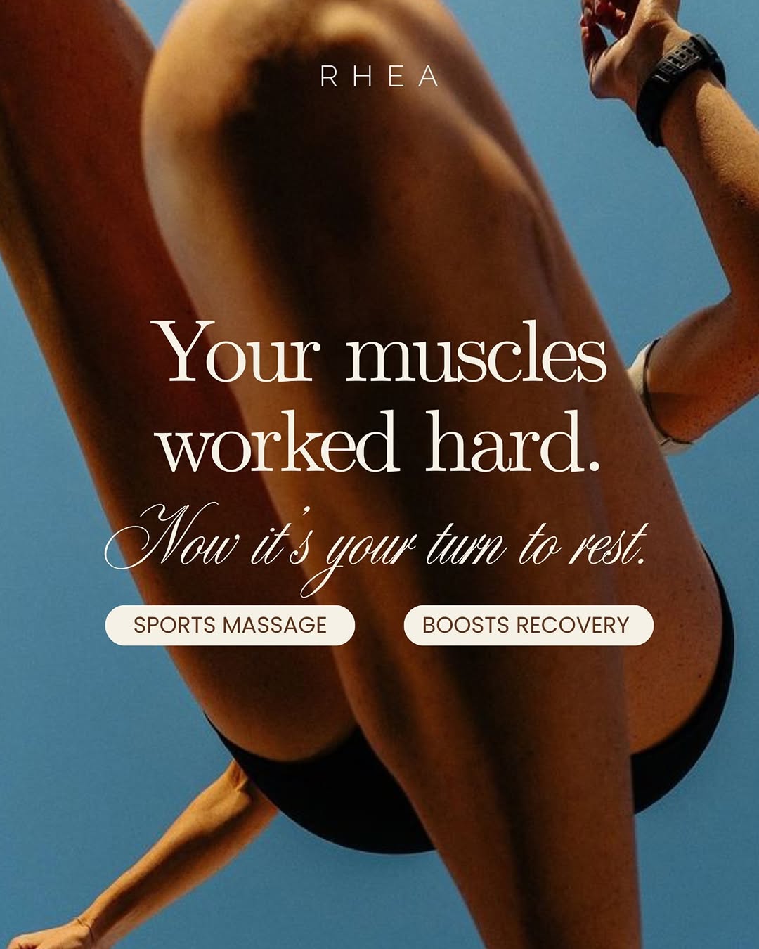 Massagem desportiva RHEA